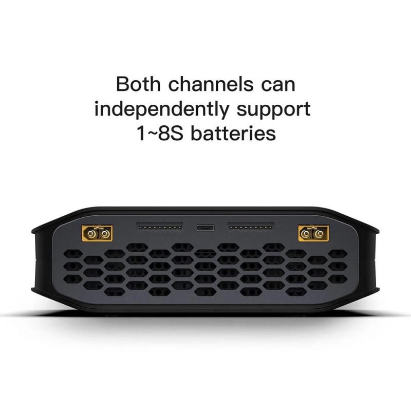 Isdt K4 Dual Lipo Charger - เครื่องชาร์จแบตเตอรี่ลิเธียมโพลิเมอร์ ISDT K4 AC/DC รุ่นปี 2026
