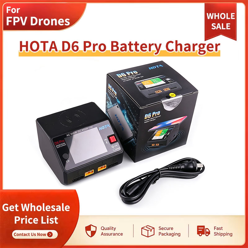 SNQP HOTA D6 Pro เครื่องชาร์จแ - Hota D6 Pro Dual Lipo Charger บทวิจารณ์และราคา