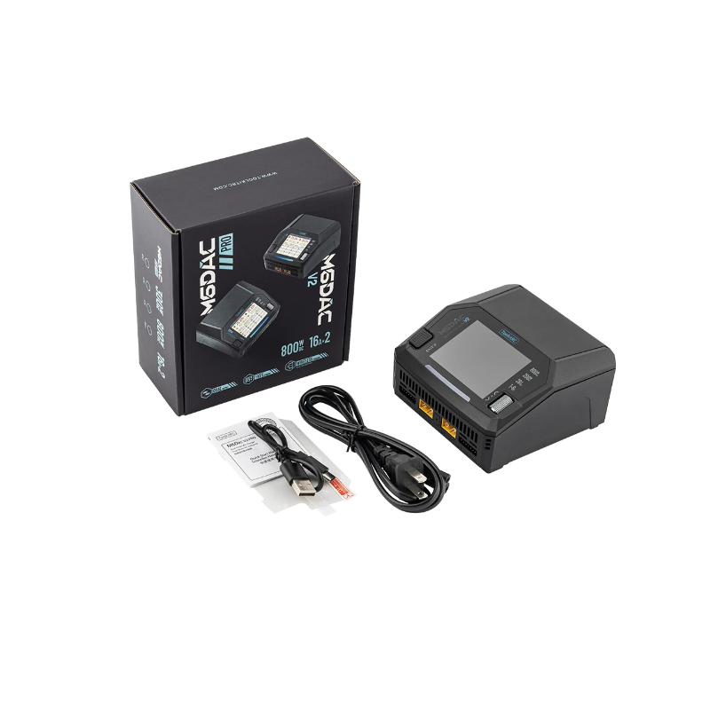 เครื่องชาร์จแบตเตอรี่อัจฉริยะ  - Toolkitrc M6Dac Smart Charger บทวิจารณ์และราคา