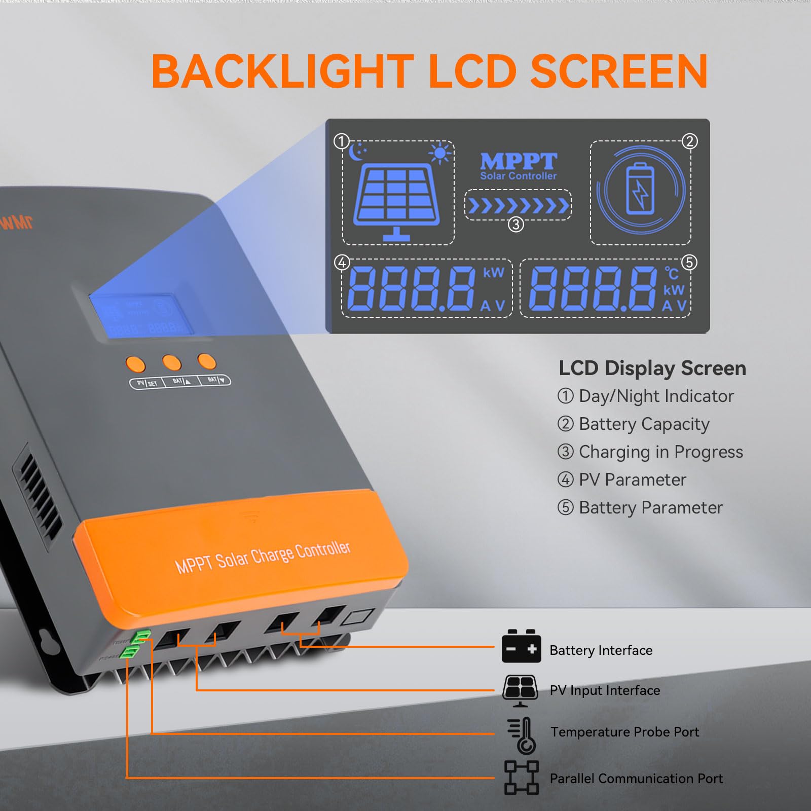 PowMr 100A MPPT ตัวควบคุมการชา - Lifepo4 12V 100Ah Bms Bluetooth บทวิจารณ์และราคา